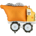 Orange Truck Foil Balloon, 34in