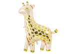 Giant Gold Giraffe Foil Balloon, 47in