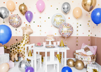 Giant Gold Giraffe Foil Balloon, 47in