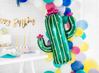 Green Cactus Foil Balloon, 32in