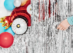 Giant Multicolor Race Car Foil Balloon, 43 in