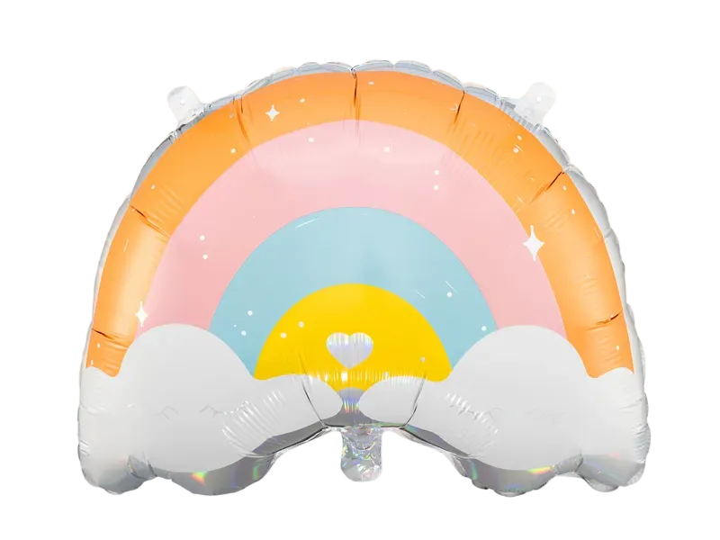 Rainbow Foil Balloon, 21in