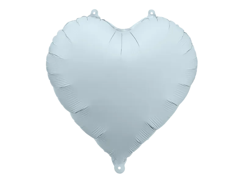 Blue Heart Foil Balloon, 14in
