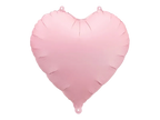 Pink Heart Foil Balloon, 14in
