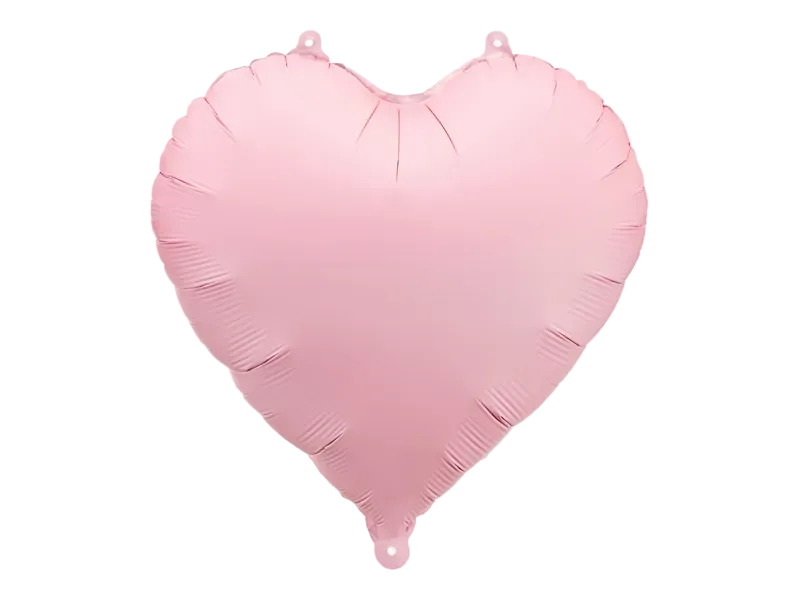 Pink Heart Foil Balloon, 14in