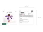 Giant Purple Butterfly Wings Foil Balloon, 41in