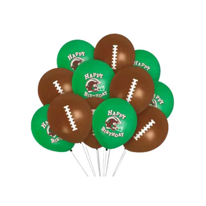 Football Birthday Party Supplies - Balloons
