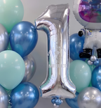 Galaxy Birthday Balloon