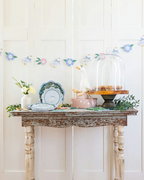 Pastel Garden Goose Paper Banner
