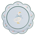 Blue Goose Dinner Plates