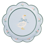 Blue Goose Dinner Plates