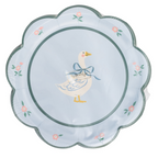 Blue Goose Dinner Plates
