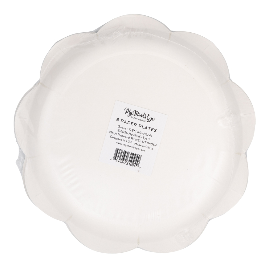 Blue Goose Dinner Plates