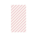 Pink and white striped napkin with diagonal lines perfect for birthdays from Parte Haus party supply store in Bethesda Maryland