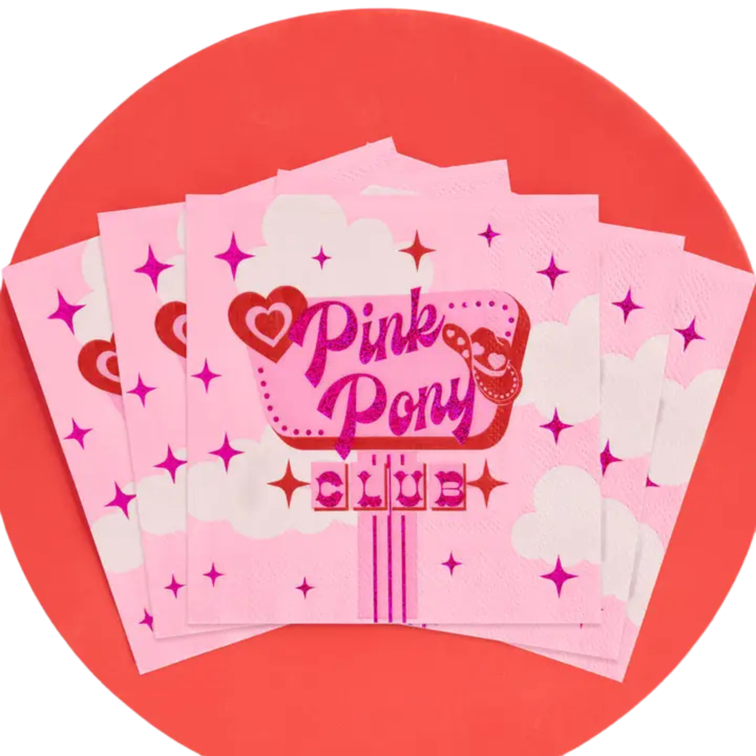 Pink Pony Club Napkins
