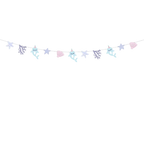 Blue Narwhal Garland