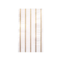 Gold striped guest towel elegant napkin for celebrations from Parte Haus party supply store in Bethesda MD