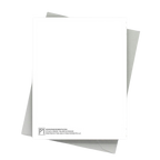 white greeting card blank back with envelope birthday from Parte Haus party supply store in Bethesda Maryland