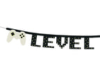 Black and White "Level Up" Banner