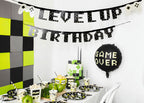 Black and White "Level Up" Banner
