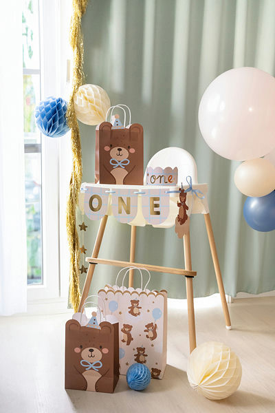 Teddy Bear "First Birthday" Banner