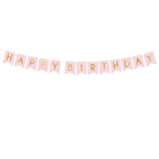 Pink "Happy Birthday" Banner