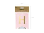 Pink "Happy Birthday" Banner