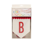 Multicolor Bright "Happy Birthday" Felt Banner