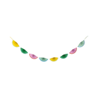 Multicolor Birthday Paper Bunting Banner