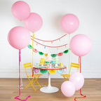Multicolor Birthday Paper Bunting Banner
