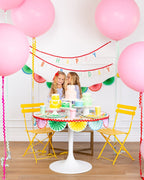 Assorted Color Wavy Birthday Party Cups