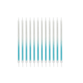 Blue ombre cake candles tall and slim birthday decor from Parte Haus party supply store in Bethesda MD