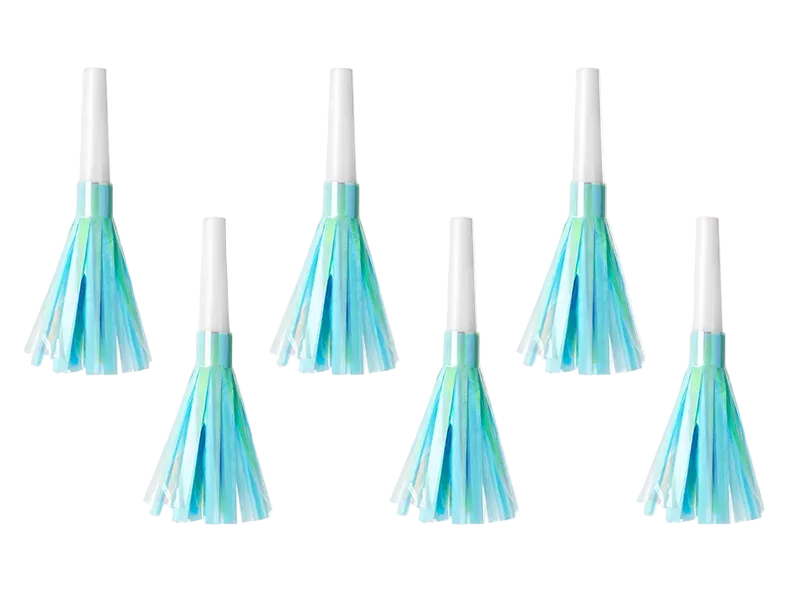 Blue Party Horn