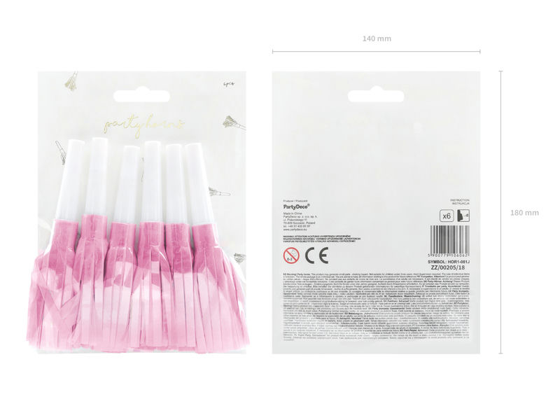 Pink Party Horn