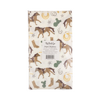 Brown and White Horse Themed Dinner Napkins