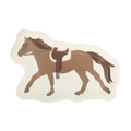 Brown Horse Shaped Large Dinner plates