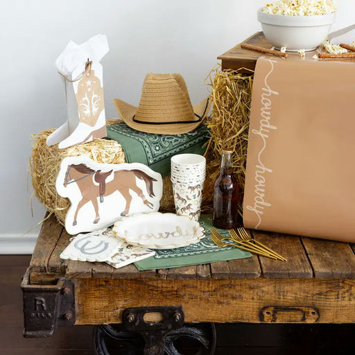Brown Horse Shaped Large Dinner plates