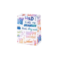 Multicolor small gift bag with happy birthday script for birthday from Parte Haus party supply store in Bethesda MD