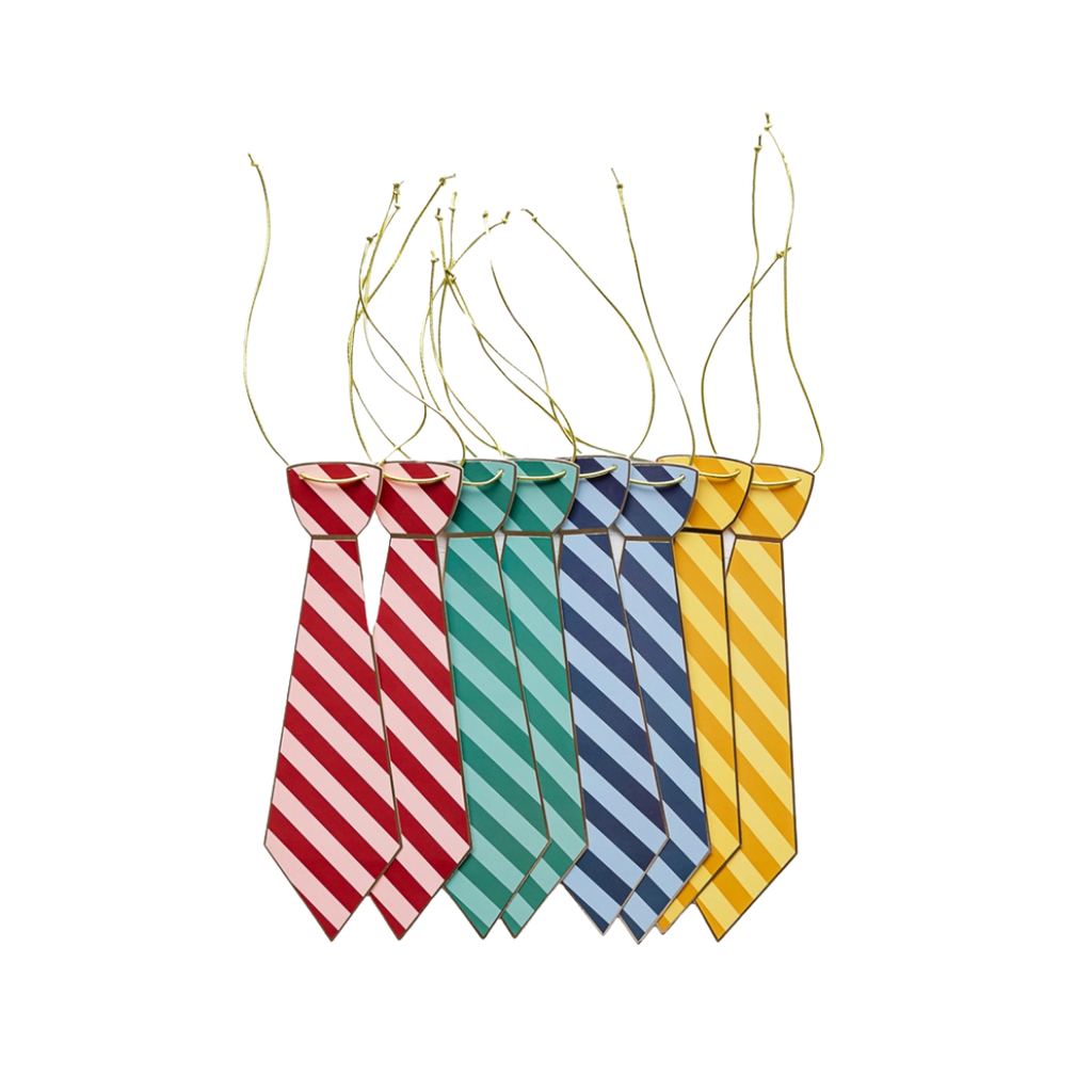 Multicolor striped paper tie banner Hogwarts theme from Parte Haus party supply store in Bethesda MD