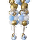 Hello Baby Boy Balloon Bundle