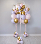 Hello Baby Girl Balloon Bundle