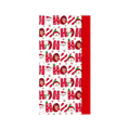 Red and white Christmas tissue paper with festive icons from Parte Haus party supply store in Bethesda MD