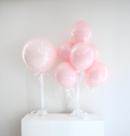Classic Pink Party Personalized Balloons