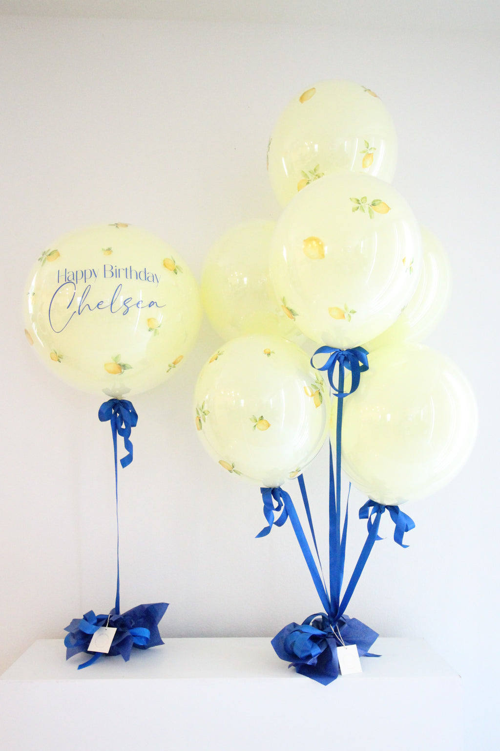 Citrus Zesty Personalized Balloons