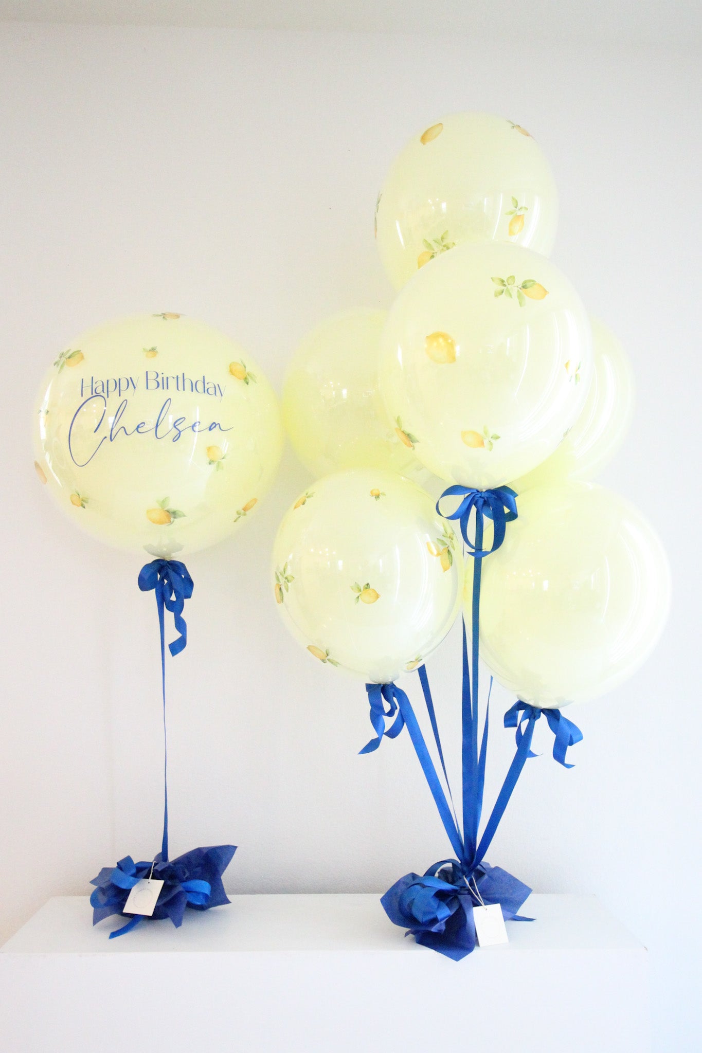 Citrus Zesty Personalized Balloons