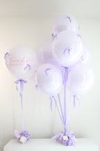 Lavender Romance Personalized Balloons