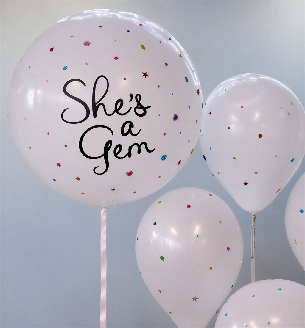 Iconic Bedazzled Balloons