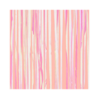 Pink iridescent curtain with shiny vertical stripes birthday decoration from Parte Haus party supply store in Bethesda MD
