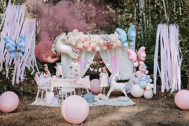 Giant Multicolor Unicorn Foil Balloon, 44in