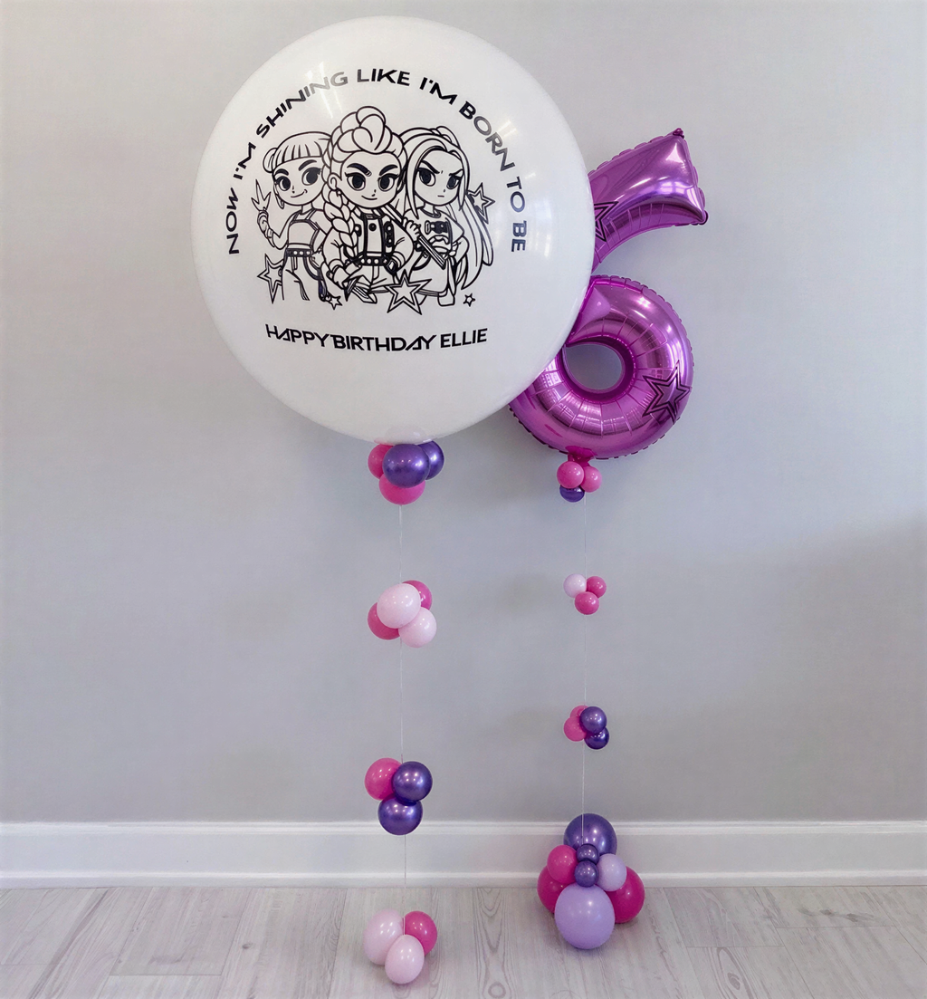 K-Pop Demon Hunters Balloon Bundle